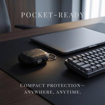 LeatherGuard™ Case Cover : Faux-Leather Shield for Bluetooth Headset Protection