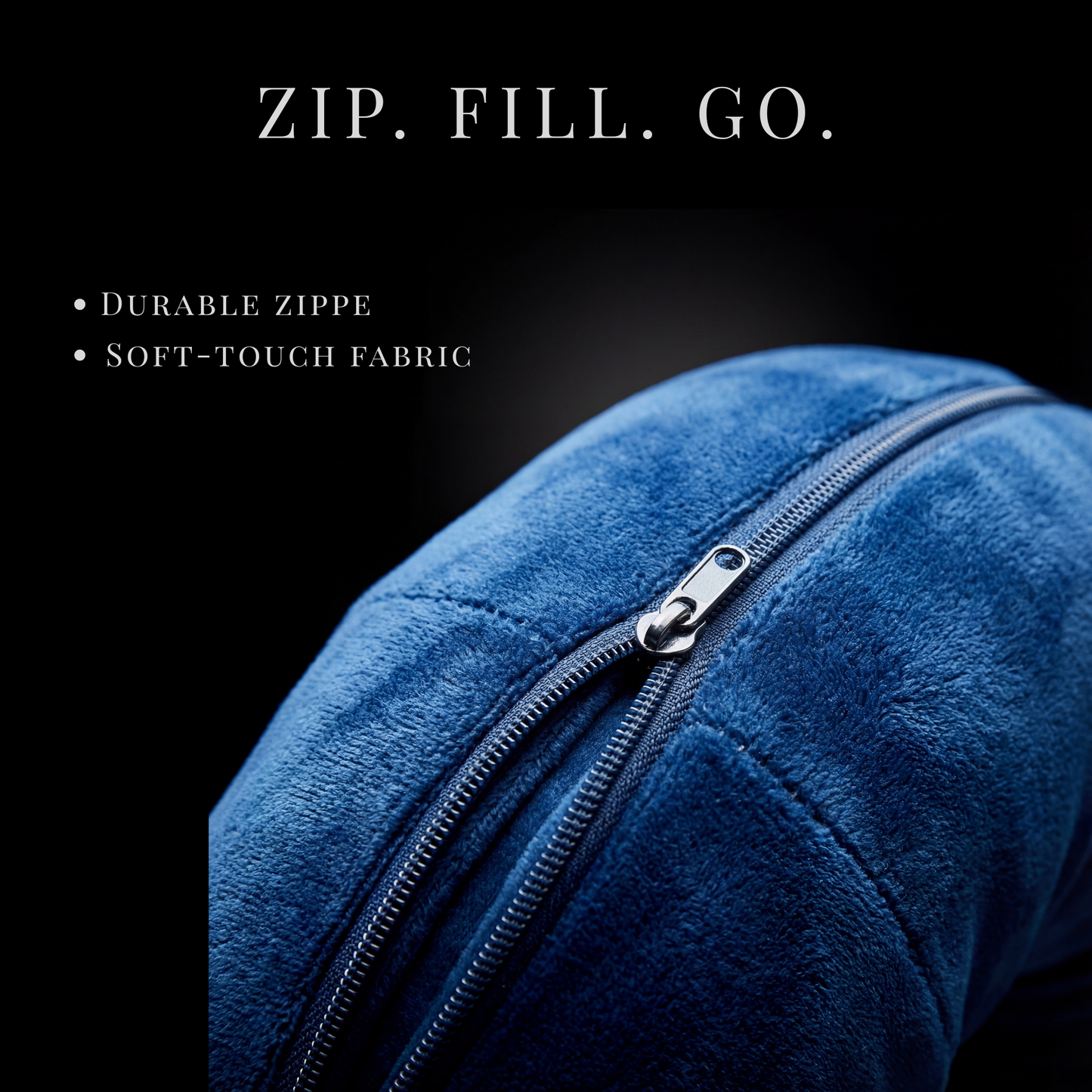 PackFill Refillable U-Neck Travel Pillow