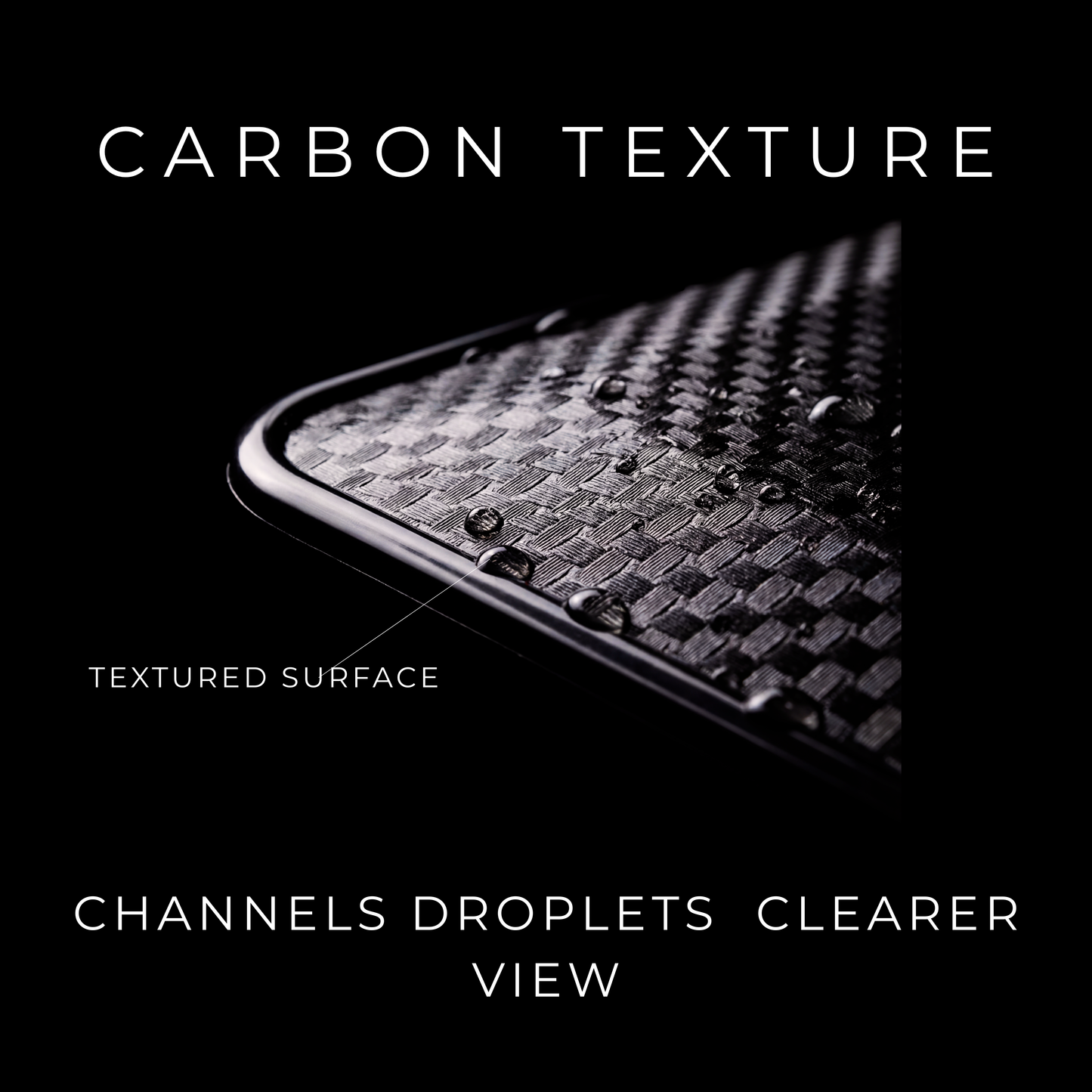 Viseras de espejo RainHalo: protección contra la lluvia para retrovisores transparentes 