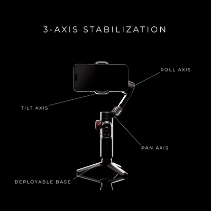 CINEMA AXIS: AI TRACKING SUITE + 3-AXIS STABILIZER